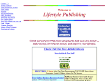 Tablet Screenshot of lifestylepublishing.com